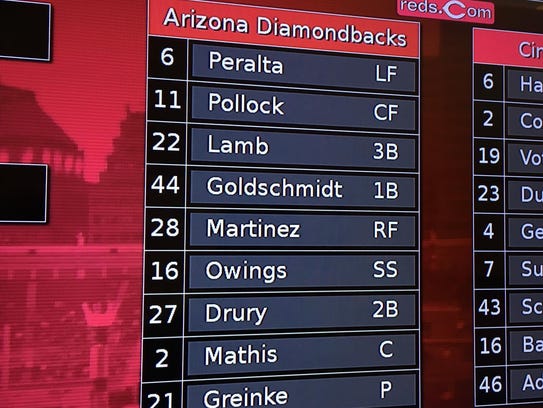 One day after the Diamondbacks acquired J.D. Martinez