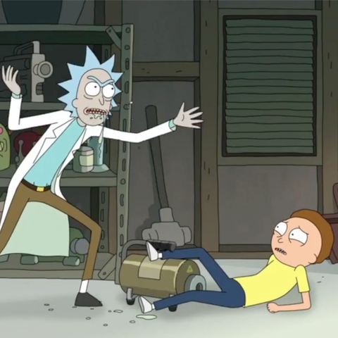 Rick and Morty talk about Szechuan Sauce.