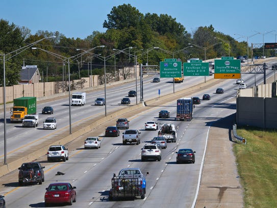 I-264 in Louisville near Taylor Boulevard could see