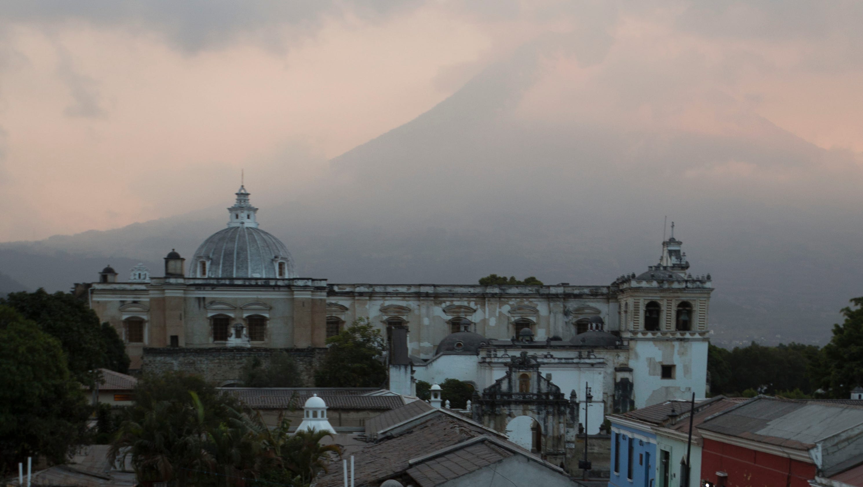 Volcano in Guatemala erupts, spews rock and ash