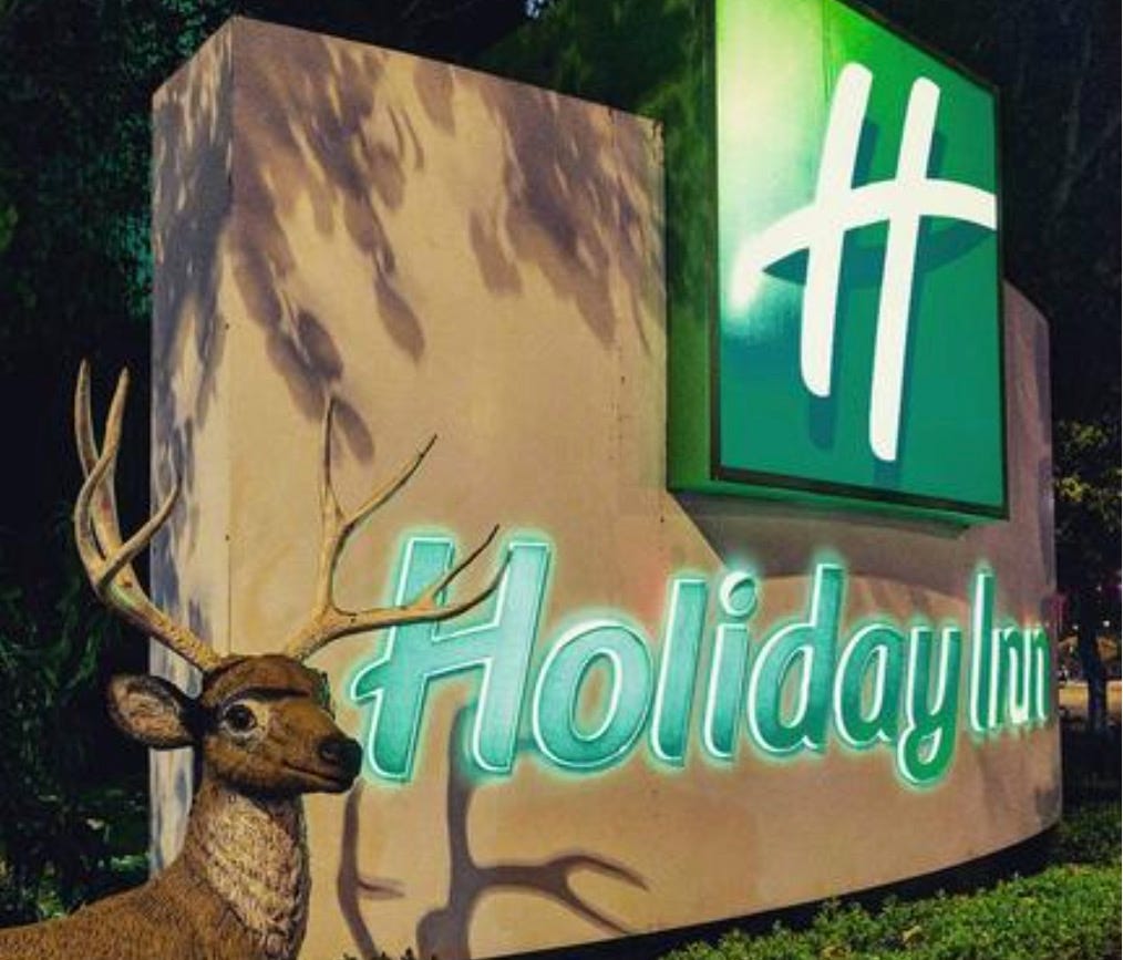 The Holiday Inn hotel chain, which is owned by the InterContinental Hotels Group