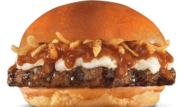 Carl's Jr. Mashers: Burger Masher Thickburger: 790 calories, 42 g total fat .