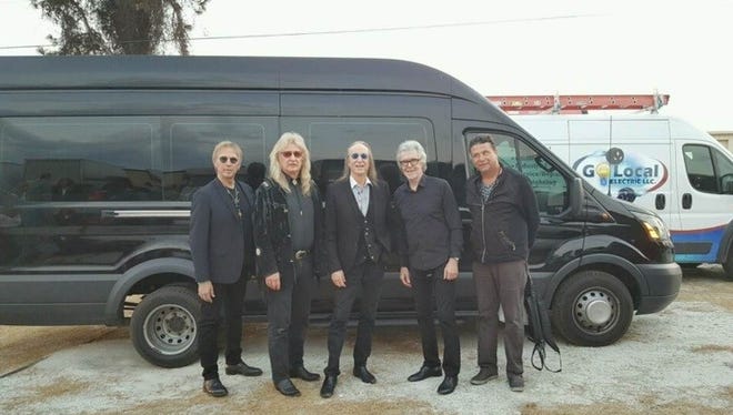 Members of Three Dog Night were driven by Eagle Marsh Luxury Transportation & Limousine while in town to perform at the Martin County Fair.