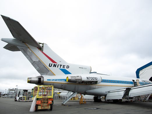 The Museum of Flight Seattle's Boeing 727, a very