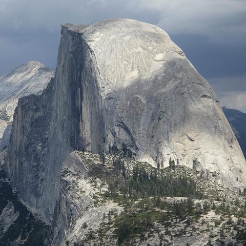 This August 2011 file photo shows Half Dome and Yo