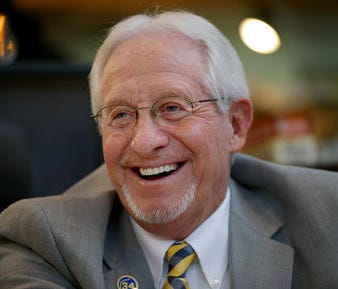 Jim Saddler, Carmel and an Indiana Pacers usher, recalls his years as a flight attendant on Air Force One.