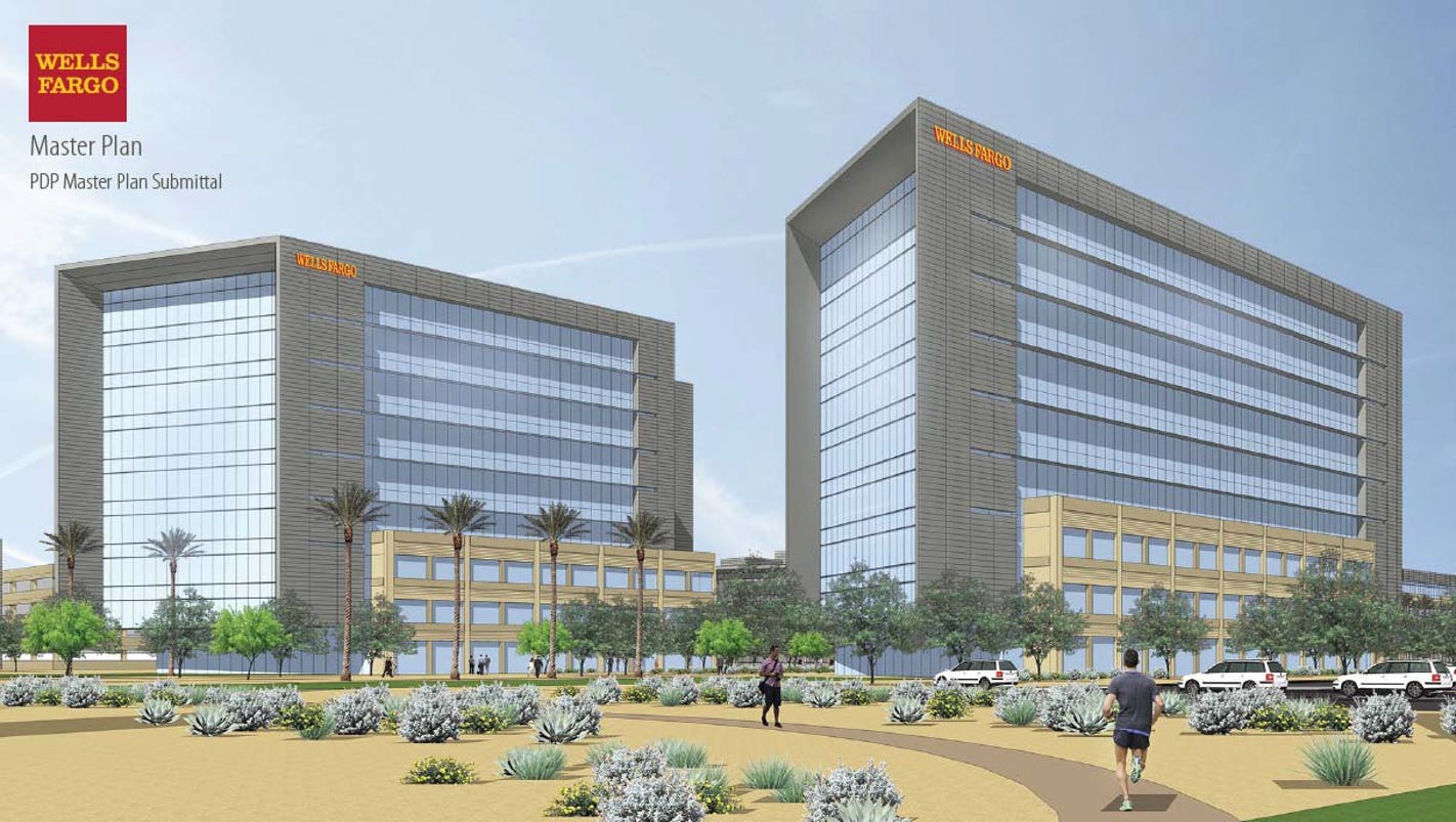 Wells Fargo Plans Bigger Taller Chandler Campus