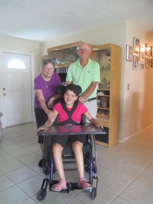 Donors and partners of Builders Care have granted a wish to the Jennings family for a life-changing bathroom renovation to aid a teen with spastic quadriplegia cerebral palsy.