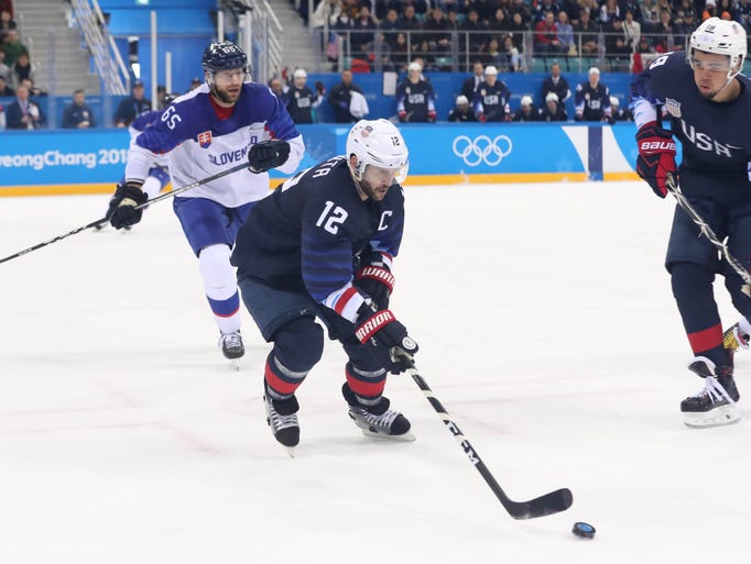Znalezione obrazy dla zapytania pyeongchang 2018 ice hockey usa slovakia