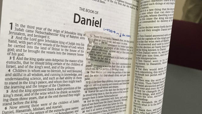 The Bible that Hamilton County Sheriff's deputies found in December had enough "hits" to kill an individual if taken at once, experts say.