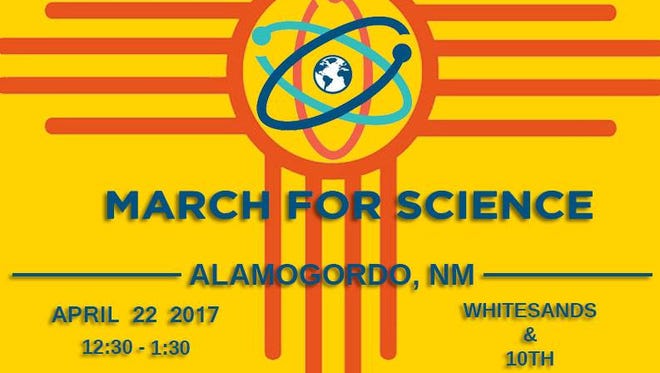Alamogordo residents will be one of 500 satellite events across the country on Saturday afternoon, marching to bring attention to science.