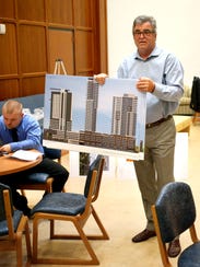 Architect Rob Donhoff speaks about plans for the new