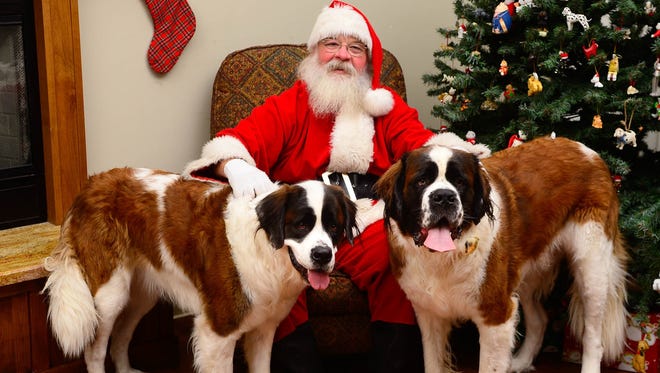 The Humane Society of Ventura County will host its annual Santa Paws holiday photo shoot from 10 a.m. to 3 p.m. Nov. 19 at the Ventura Beach Marriott and from 10 a.m. to 3 p.m. Dec. 3 at the shelter in Ojai.
