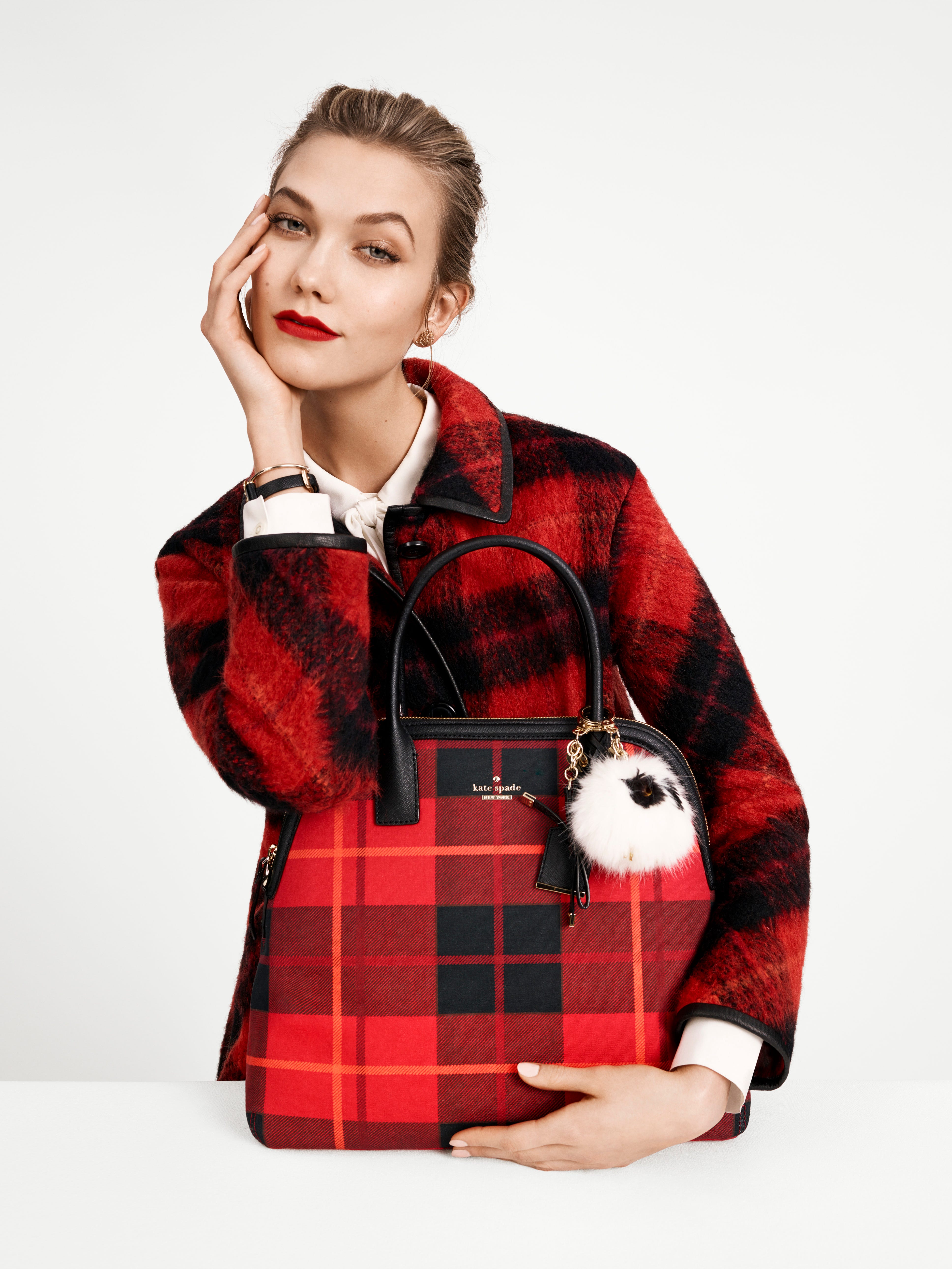 Karlie Kloss' cozy-cute Kate Spade campaign has us dreaming of fall