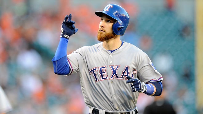 Some Brewers fans aren't happy that catcher Jonathan Lucroy was traded to the Texas Rangers.