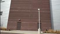 The white residue that's forming on the precast colored concrete walls of the Denny Sanford Premier Center is a condition called efflorescence. City officials say it's natural and will be removed later this year. But it could come back in the future.