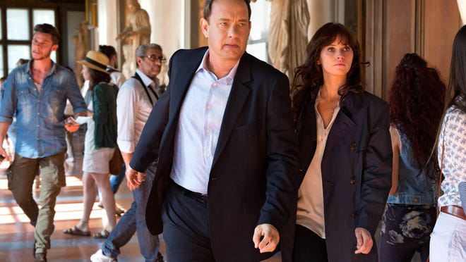 Tom Hanks and Felicity Jones star in "Inferno."