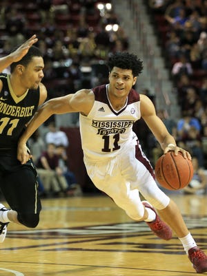Mississippi State guard Quinndary Weatherspoon earned preseason first team honors on Thursday.