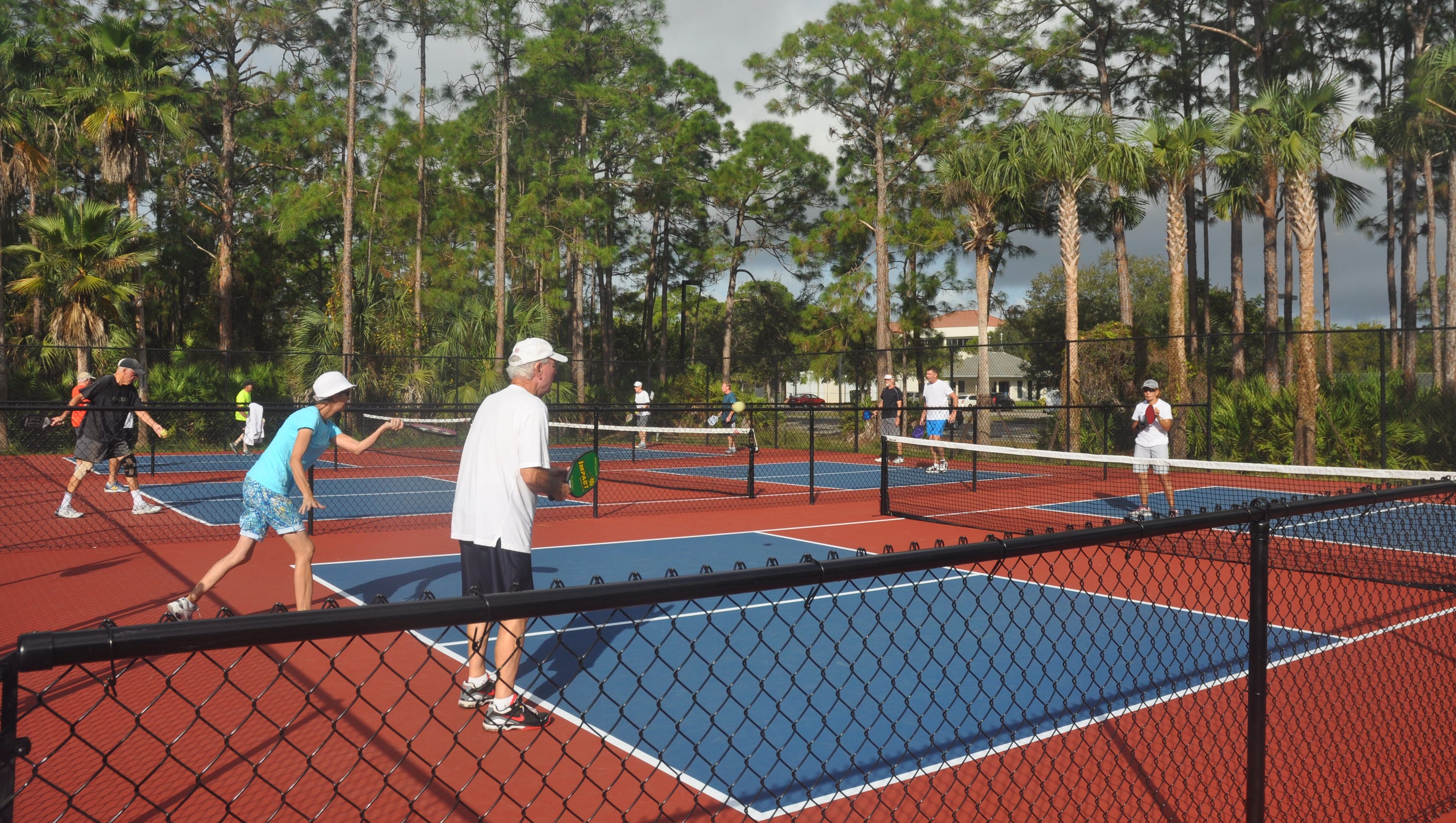 Following delays pickleball courts open in North Naples