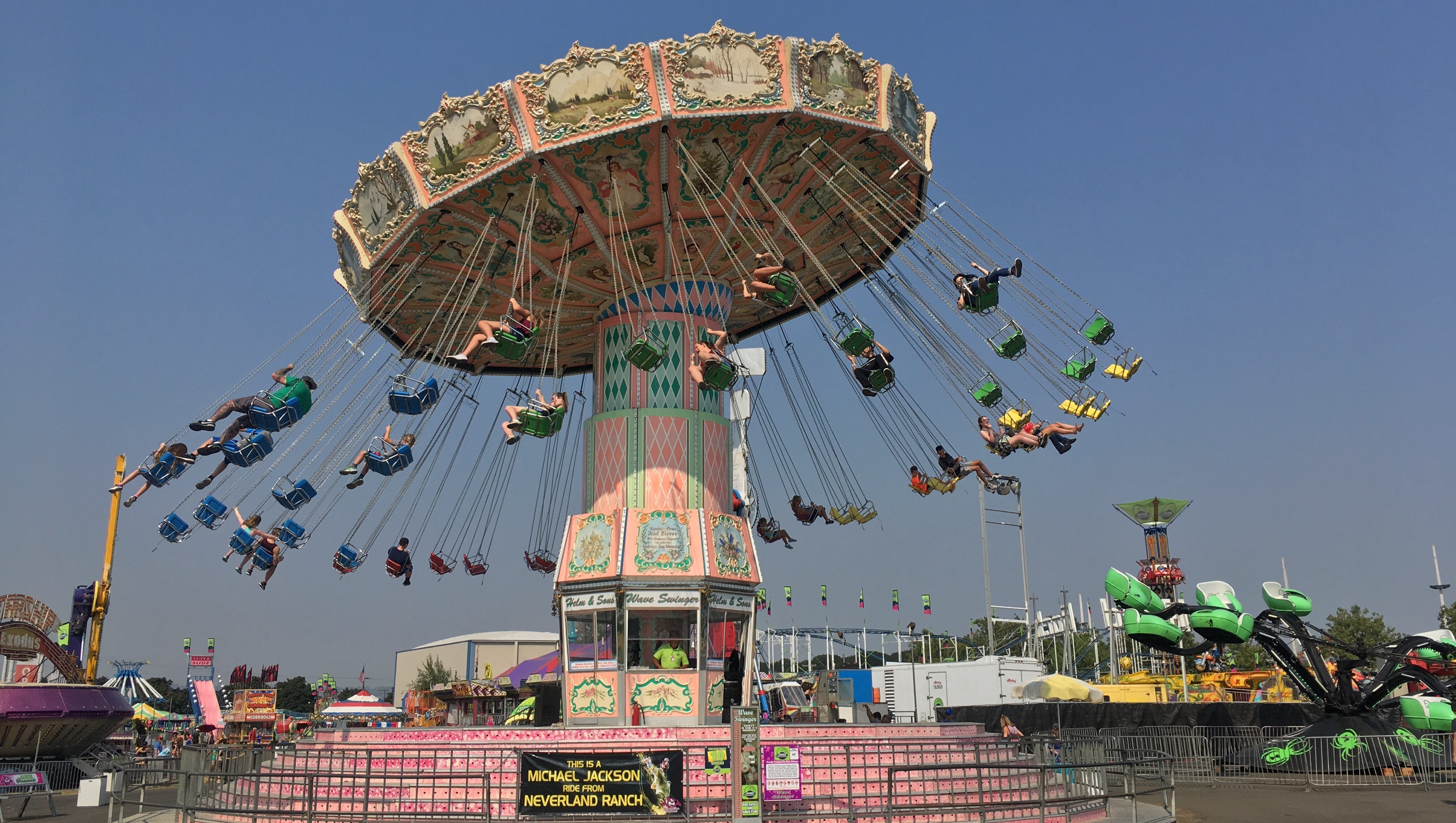 Rides Of The Oregon State Fair Carnival