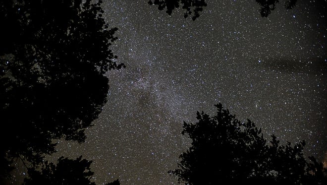Stars fill the sky October 10, 2014, in the Manitou Experimental Forest near Woodland Park. The Northern Colorado Astronomical Society is holding a skygazing event Saturday in Fort Collins.
