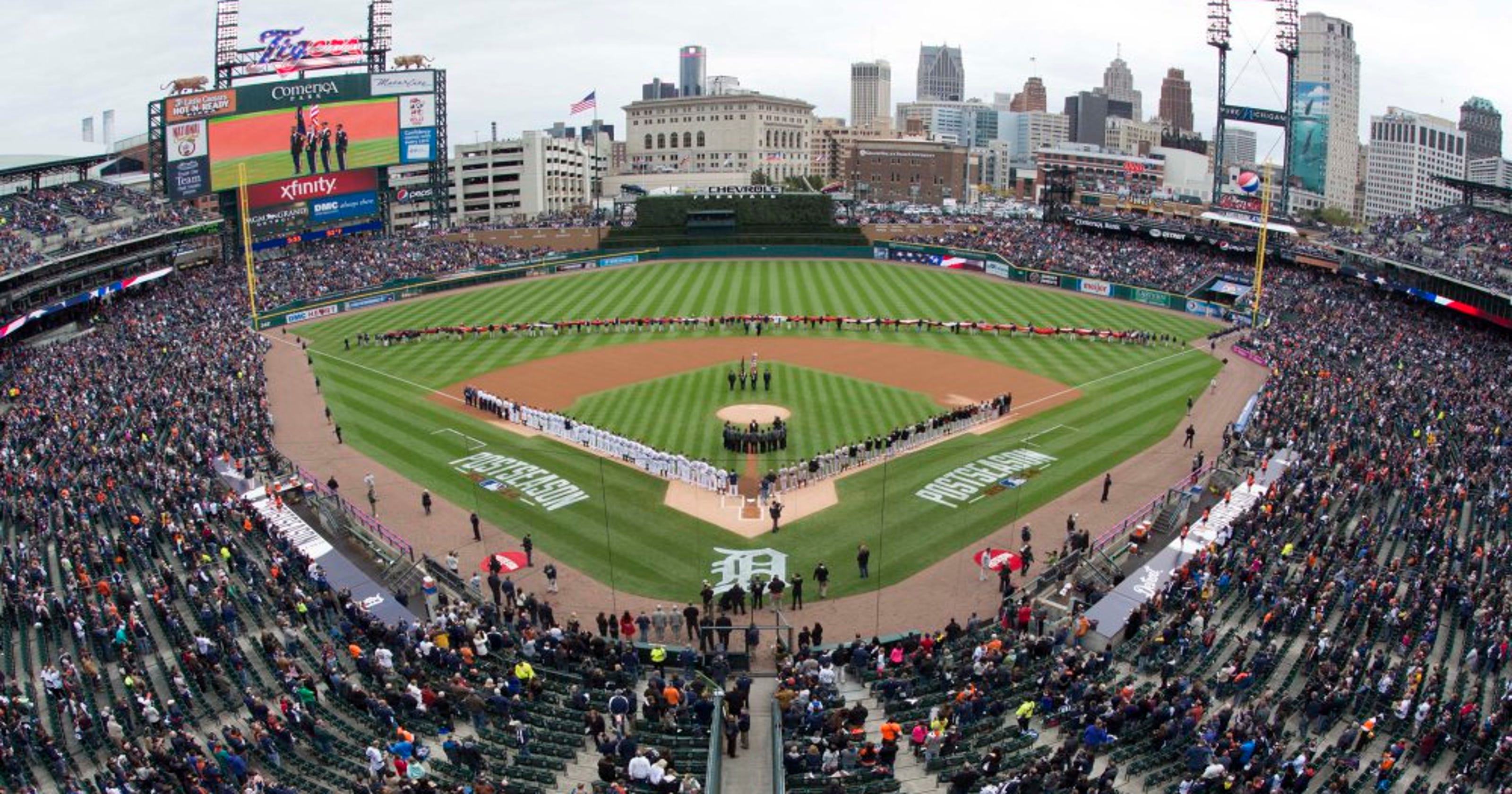 Detroit Tigers' Comerica Park might be baseball's best stadium