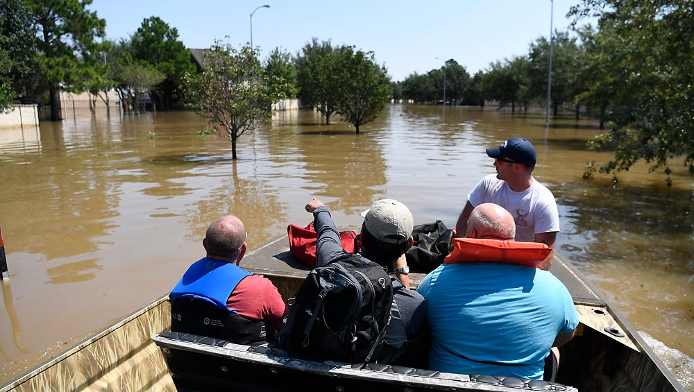 Journalists Covering Hurricane Harvey Lean On Luck And Trust