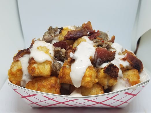 Tater tots from Tot Spot, a new vendor at the Kentucky