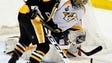 Pittsburgh Penguins center Jake Guentzel (59) scores