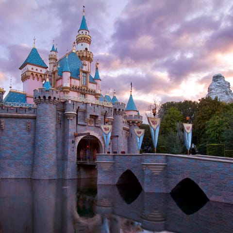 Disneyland's Sleeping Beauty Castle.