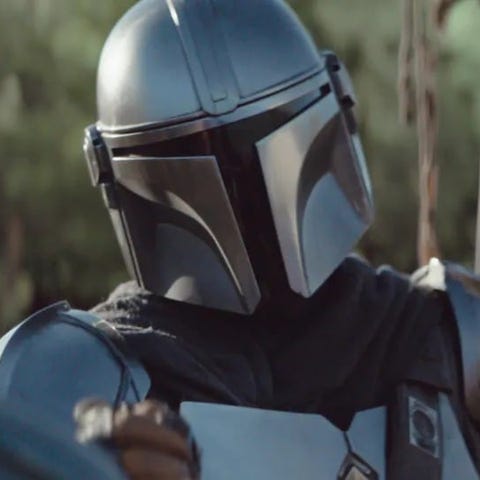 The Mandalorian on Disney+, possibly delivered to 