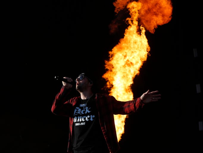 Avenged Sevenfold performs before Metallica takes the