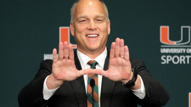 AP file photoMark Richt was introduced as Miami's new football coach in December.
