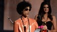 Prince presents the album of the year at the 57th annual
