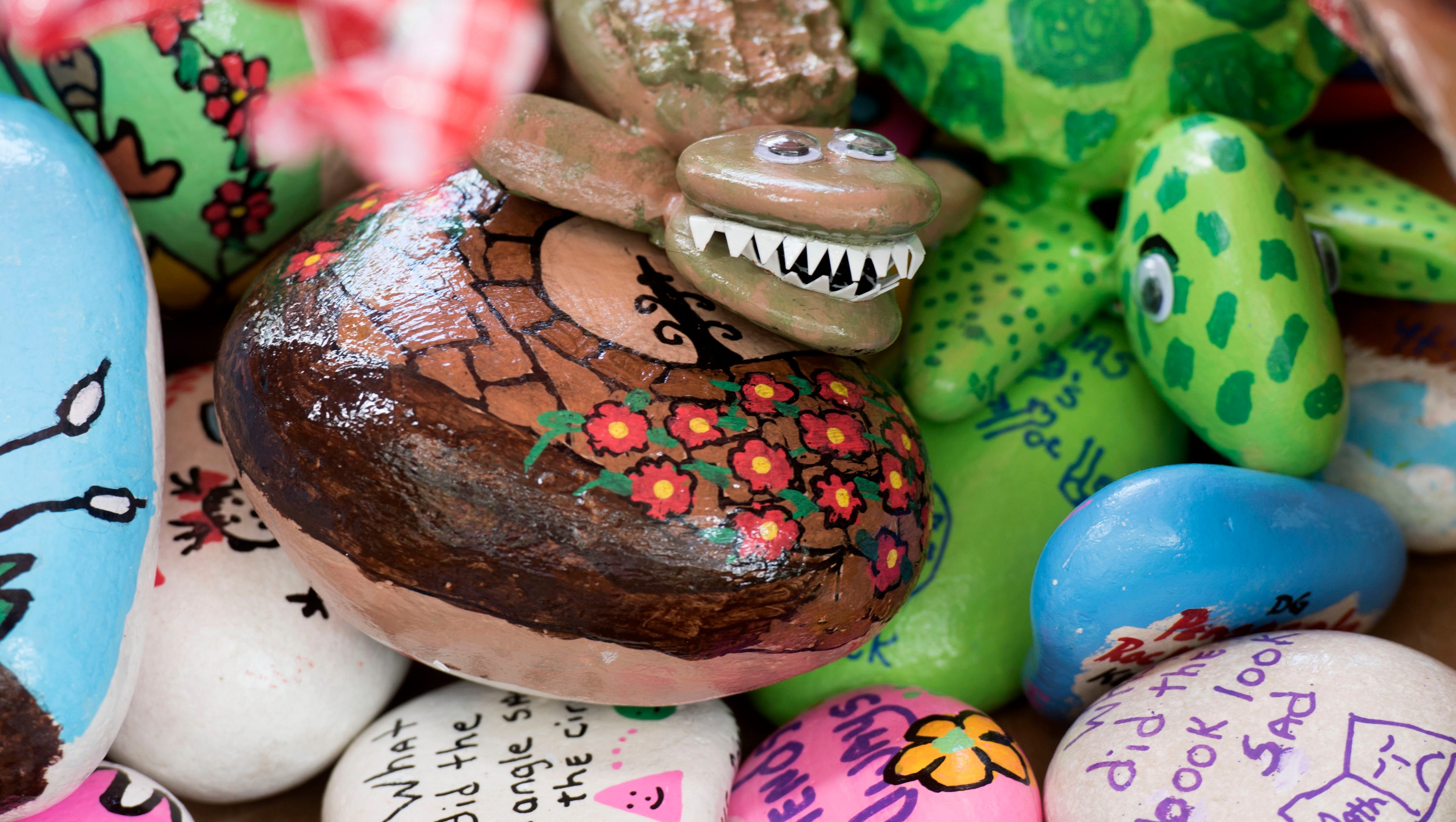 Painted Rocks Popping Up All Over The Pensacola Area