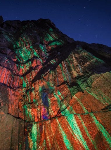 Biggest Fluorescent Rock Comes From Abandoned North Jersey Mine