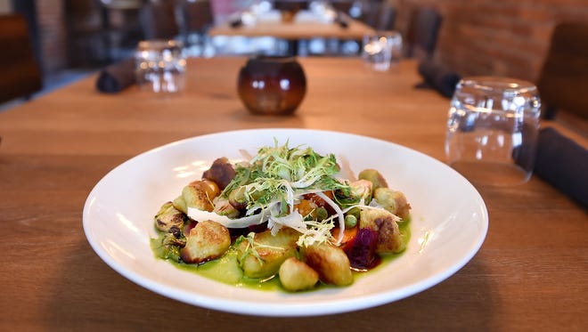 Sweet Pea Gnocchi from Revival Social Club.