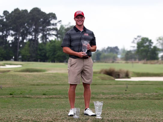 Jack Tolson's 15-under-par 201 score was the lowest