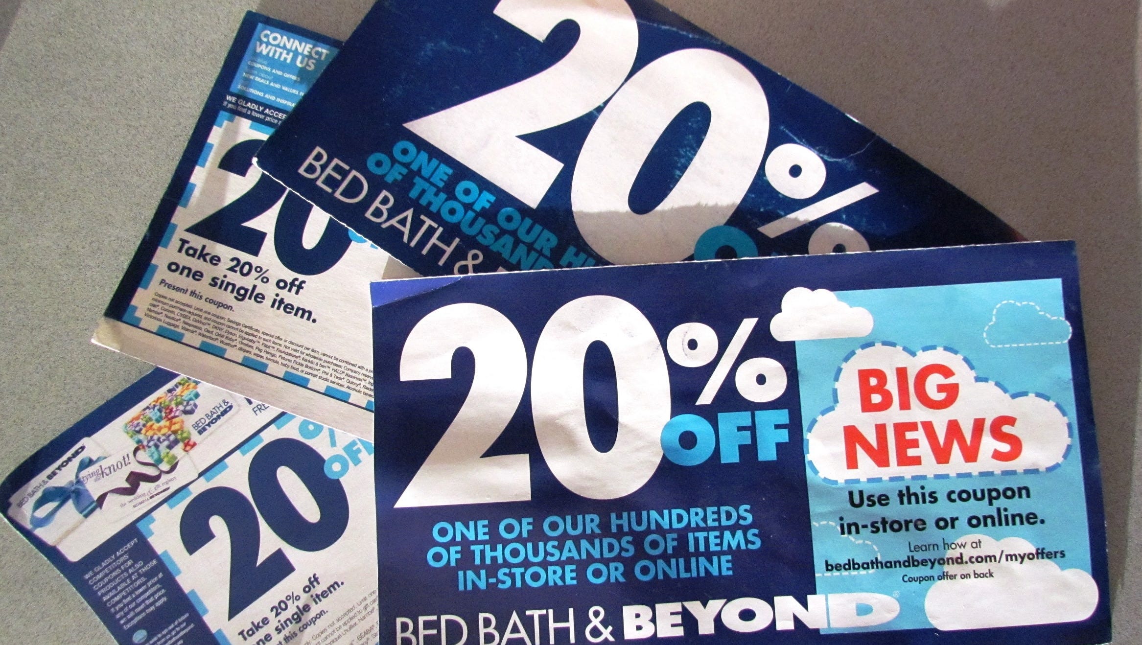 Bed Bath & Beyond may end those popular 20%-off coupons