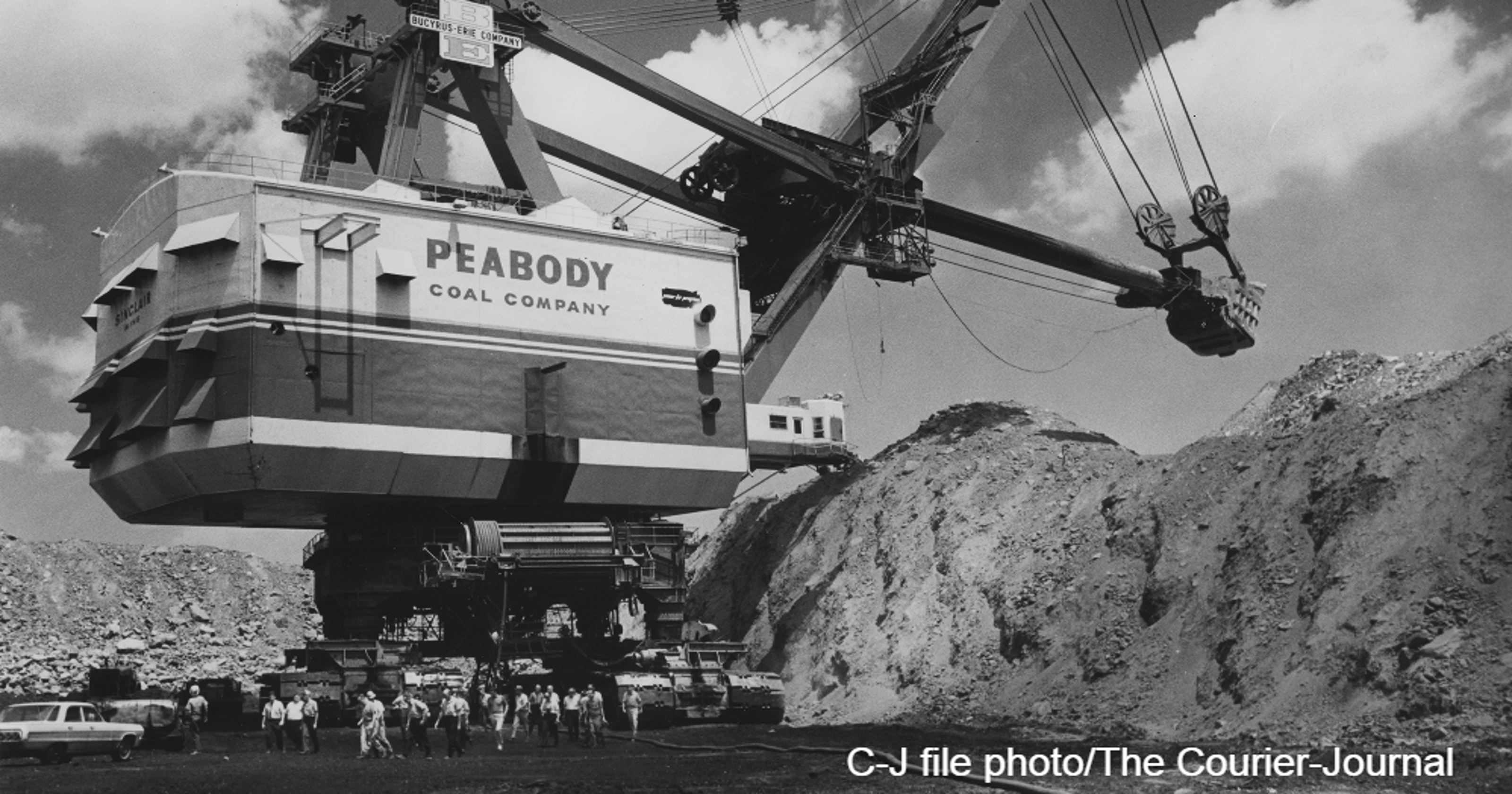 Bankrupt Peabody had 'world's largest shovel'
