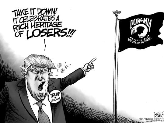 Image result for Trump, War CARTOON