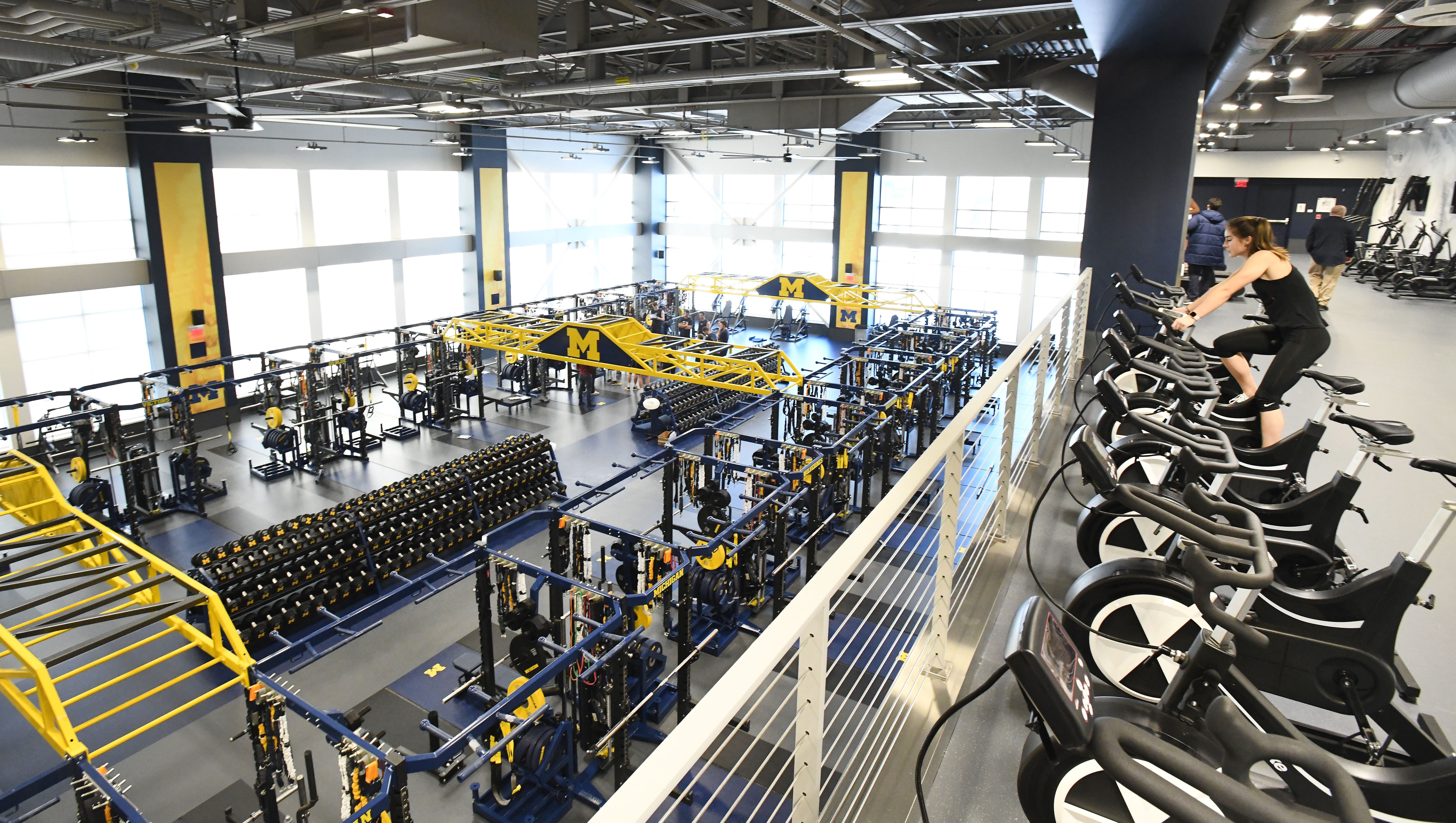 Michigan shows off 168M update of athletics facilities