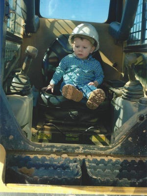 Jaxson Howard, 2, won the 2017 baby photo contest held during the Builders' Home and Garden Show.