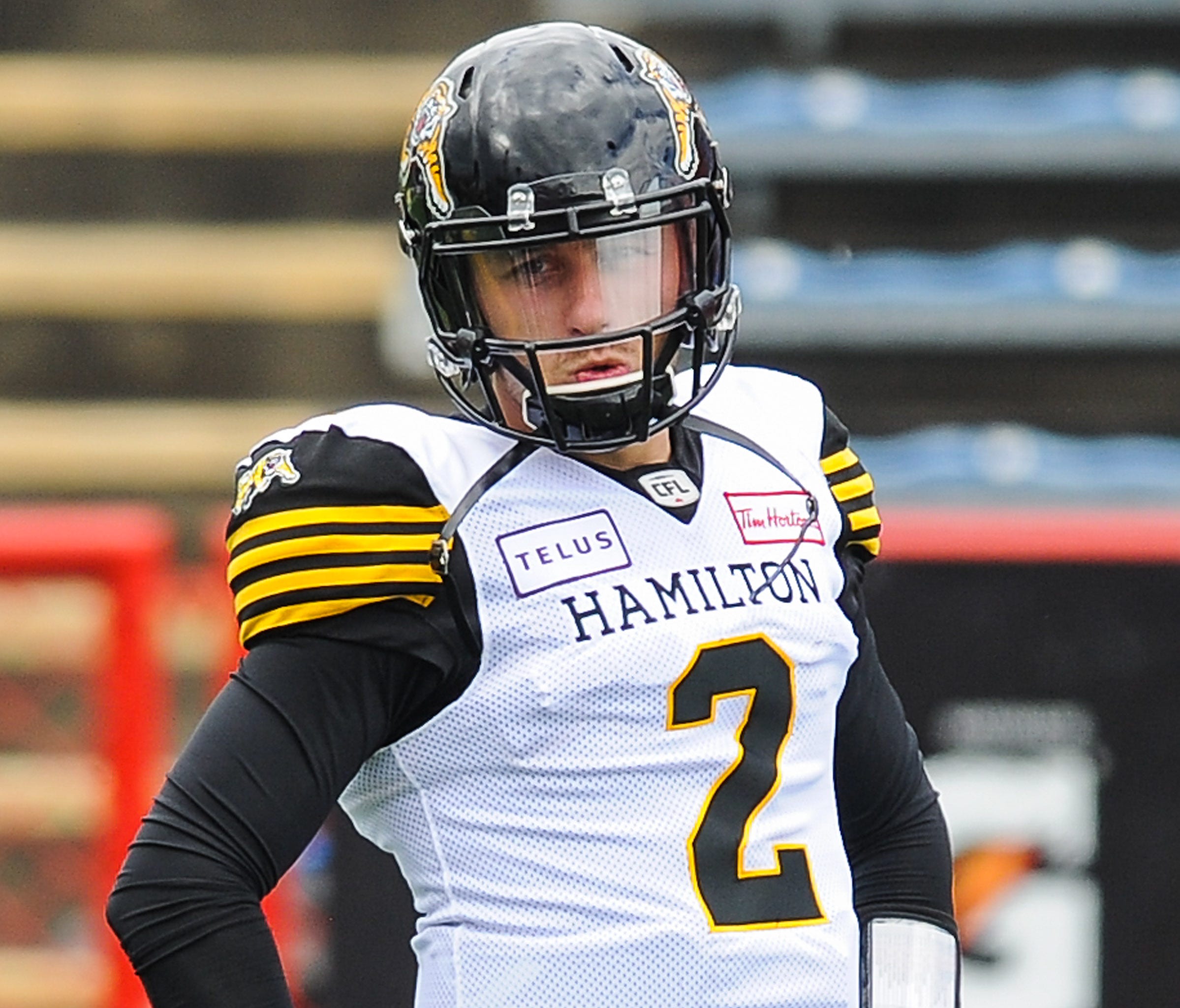 Johnny Manziel was a backup for the Hamilton Tiger-Cats in what is his first season in the CFL.