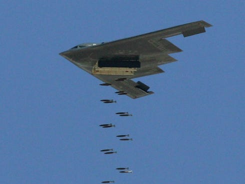 The Agent Defeat warhead could be delivered by a B-2 bomber.