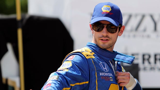 Alexander Rossi is dealing with IndyCar's varied courses.