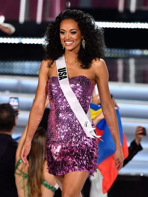Miss USA 2017 Kara McCullough competes during the 2017