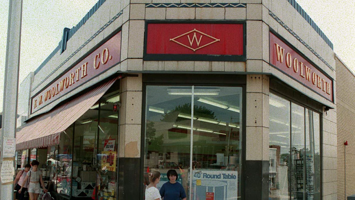 Woolworth's, which folded 20 years ago, sparked a retail revolution