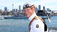 Everyone looks great with Sydney Harbor in the backdrop. Harry was dressed to impress in military whites during a two-day trip to Australia in October 2013 to help commemorate the 100th anniversary of the Royal Australian Navy's fleet arriving into Sydney.