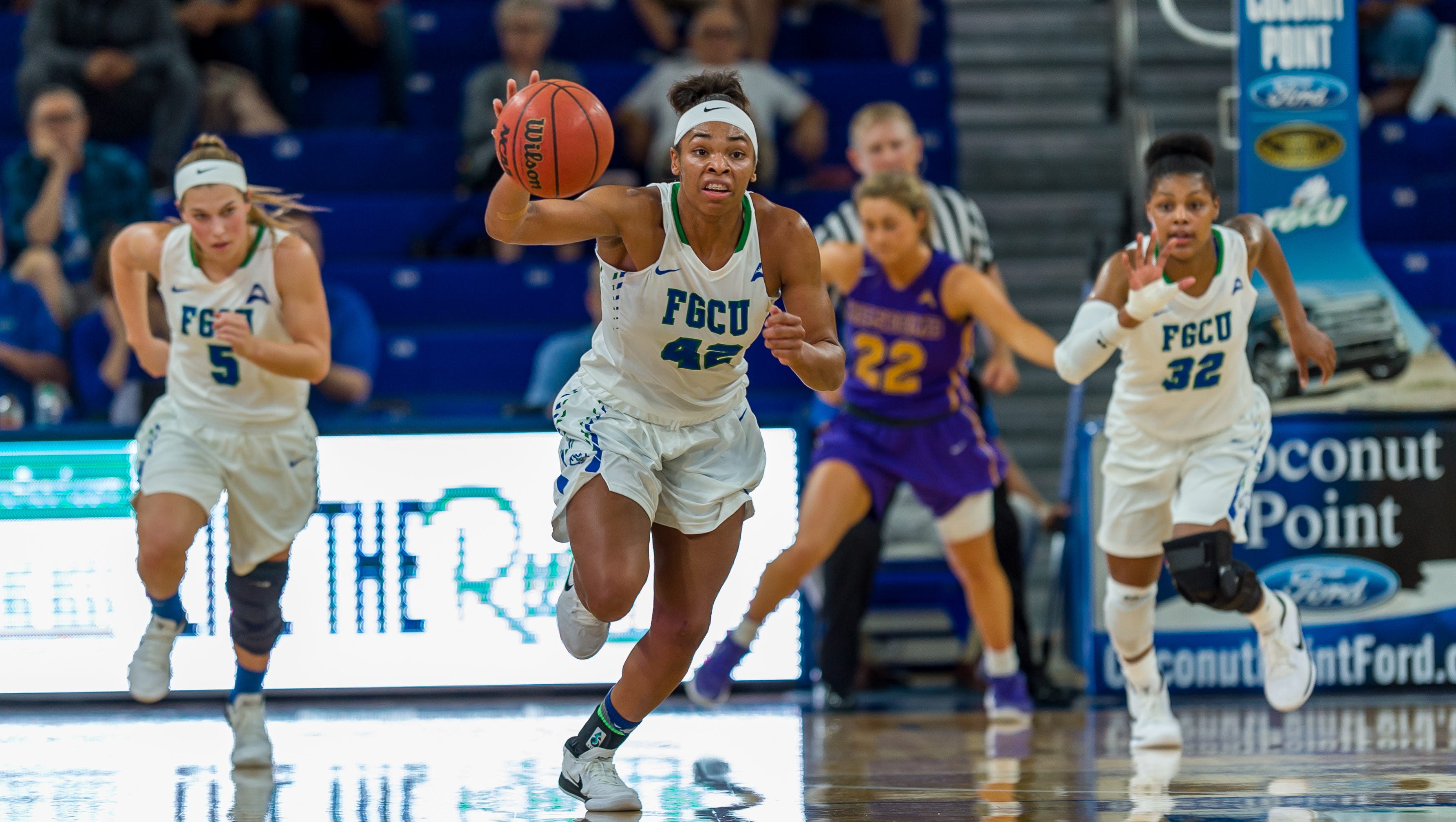 College Basketball Fgcu Women To Tip Asun Tourney While Thinking Of Ju